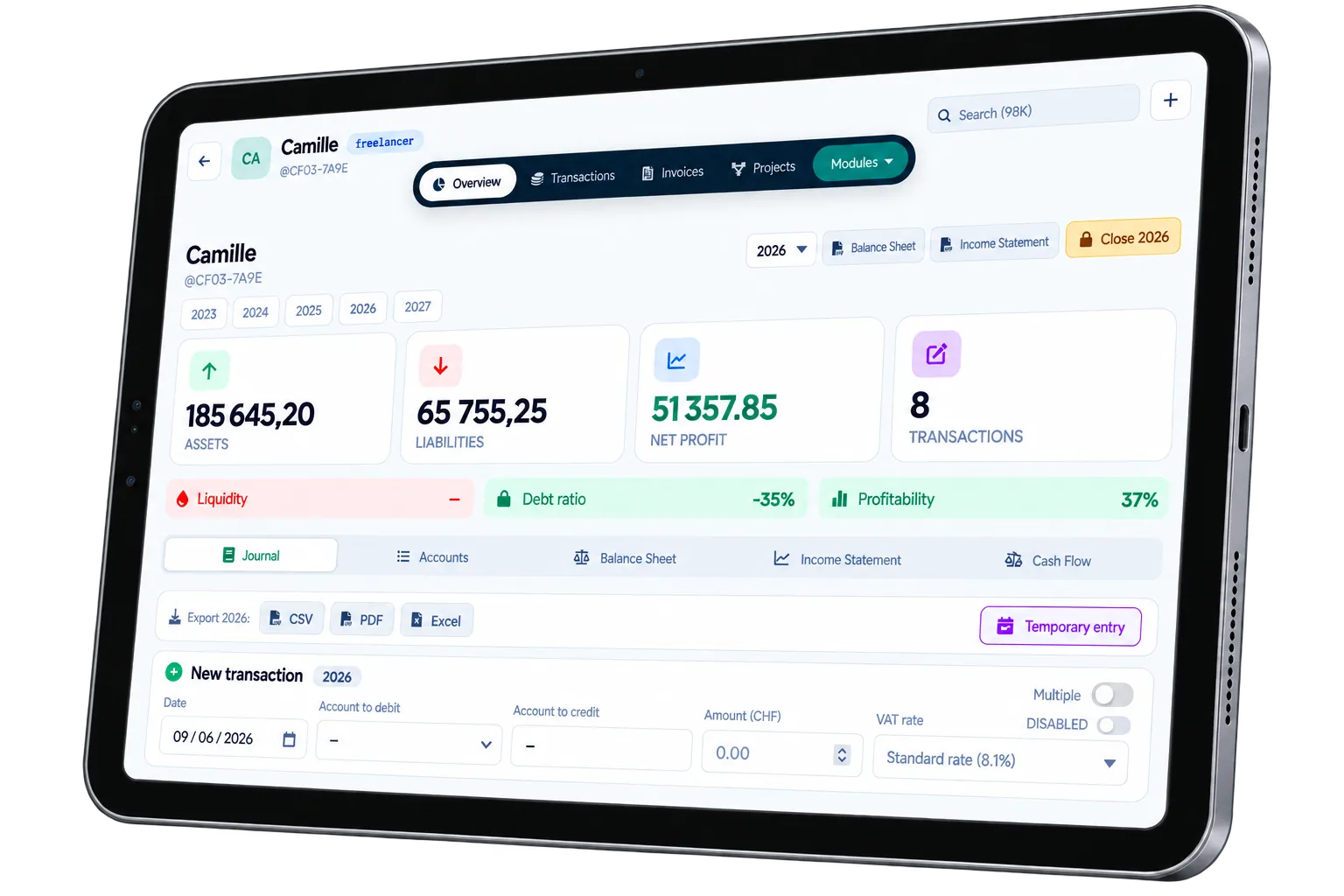 GoLynk Accounting — vos mandants à jour, sans courir après les PDF